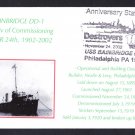 100 Years of US Navy Destroyers USS BAINBRIDGE DD-1 Naval Cover