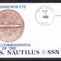 USS NAUTILUS SSN-571 Decommissioning Naval Submarine Cover