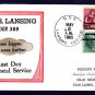 Destroyer Escort USS LANSING DER-388 LDPS BECK #B533 Naval Cover