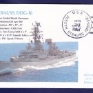 USS JOSEPH STRAUSS DDG-16 Naval Cover ONLY 1 MADE