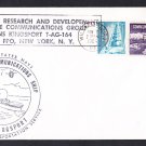 USNS KINGSPORT T-AG-164 Satellite Communications Ship 1964 Naval Cover