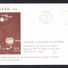PIONEER 10 SPACECRAFT Launch 1972 Space Cover