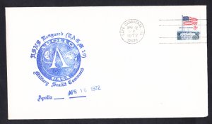 APOLLO 16 Launch 1972 USNS VANGUARD TAGM-19 Space Cover