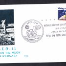 APOLLO 11 MOON LANDING 10th Anniversary 1979 Space Cover