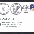 APOLLO 11 MOON LANDING 10th Anniversary 1979 Space Cover