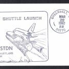 SPACE SHUTTLE COLUMBIA STS-3 Launch 1982 Space Cover