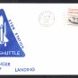 SPACE SHUTTLE CHALLENGER STS-7 Landing 1983 Space Cover