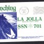 USS LAJOLLA SSN-701 Launching Naval Submarine Cover