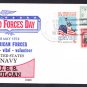 Repair Ship USS VULCAN AR-5 Armed Forces Day BECK #B906 Naval Cover