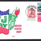 Submarine Tender USS ORION AS-18 VJ Day BECK #B936 Naval Cover