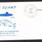 USS SCAMP SSN-588 25th Anniversary Naval Submarine Cover