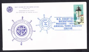 USS CONSTITUTION Turn Around Cruise 1990 Naval Cover