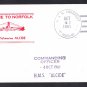Royal Navy Submarine USS ALCIDE Norfolk VA Naval Cover