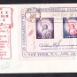 #1075 FIPEX Stamp Souvenir Sheet Anderson First Day Cover
