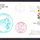 USS FIDELITY MSO-443 Port Everglades FL Naval Cover