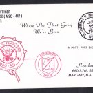USS FEARLESS MSO-442 Port Everglades FL Naval Cover