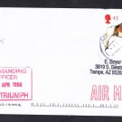 British Royal Navy Submarine HMS TRIUMP S-93 Naval Cover