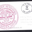 US NAVY FLEET ACTIVITIES BASE Yokosuka Japan Naval Cover