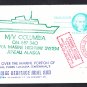 Merchant Ship Ferry M/V COLUMBIA Wash to Alaska Ship Cover
