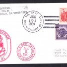 USS INGRAHAM FFG-61 Commissioning Naval Cover