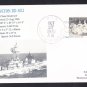 USS JOHNSTON DD-821 Naval Cover MhCachets Only 1 Made
