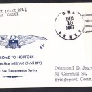 USNS MIRFAK T-AK-271 Welcome to Norfolk Naval Cover