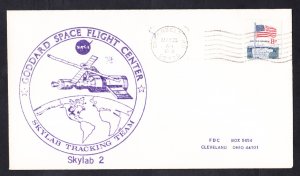 SKYLAB 2 ORBITAL SPACE STATION LAUNCH 1973 Space Cover