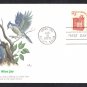 #1757d BLUE JAY BIRDS Stamp First Day of issue Cover
