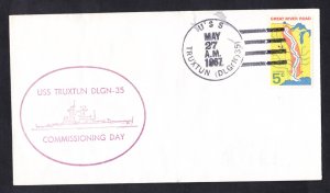USS TRUXTON DLGN-35 Commissioning Naval Cover