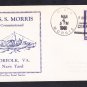 WWII Destroyer USS MORRIS DD-417 COMMISSIONING 1940 Naval Cover