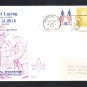 Nuclear Submarine USS LA JOLLA SSN-701 KEEL LAYING Naval Cover