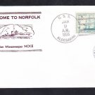 Italian Navy Ship Minesweeper NOCE Norfolk VA 1955 Naval Cover