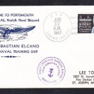 Spanish Navy Ship JUAN SEBASTIAN ELCANO Welcome To Norfolk VA 1967 Naval Cover