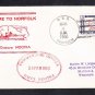 Canadian Navy Destroyer HMCS NOOTKA Norfolk VA 1960 Naval Cover