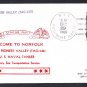 Oiler USNS PIONEER VALLEY T-AO-140 Welcome To Norfolk Naval Cover