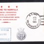 British Royal Navy Ship HMS CHIDDINGFOLD Welcome To Norfolk Naval Cover