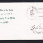 Minesweeper USS BOBOLINK AM-20 HAPPY NEW YEAR 1935 Naval Cover