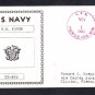 Destroyer USS POWER DD-839 Naval Cover