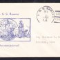Minelayer USS RAMSAY DM-16 Decommissioning 1937 Naval Cover