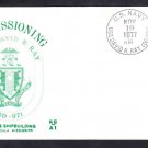 Destroyer USS DAVID R. RAY DD-971 COMMISSIONING RG Cachet Naval Cover