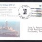 Amphibious Transport Dock Ship USS LA SALLE LPD-3 Naval Cover MhCachets 1 MADE