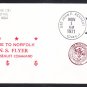 MSC Survey Ship USNS FLYER T-AG 178 Norfolk VA Naval Cover