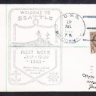 Destroyer USS McCORMICK DD-223 Fleet Week Seattle WA 1933 Naval Cover