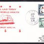 Attack Cargo Ship USS MOBILE AKA-115 KEEL LAYING Naval Cover