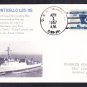 Amphibious Dock Landing Ship USS MONTICELLO LSD-35 Naval Cover MhCachets 1 MADE