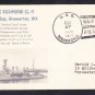 Cruiser USS RICHMOND CL-9 Navy Day 1934 Naval Cover MhCachets Only 1 Made