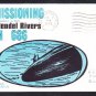 Submarine USS L. MENDEL RIVERS SSN-686 COMMISSIONING Naval Cover