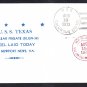 Nuclear Powered Guided Missile Cruiser USS TEXAS DLGN-39 KEEL LAYING Naval Cover