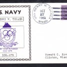 Destroyer USS HENRY W. TUCKER DDR-875 Naval Cover
