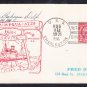 Tug USS UMPQUA AT-25 Charleston SC Earthquake Anniversary 1936 Naval Cover